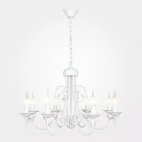 Подвесная люстра Eurosvet 60050 60050/8 глянцевый белый