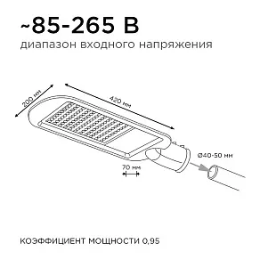 Консольный светильник Apeyron Electrics  29-02