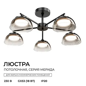 Люстра на штанге Apeyron Electrics  16-215