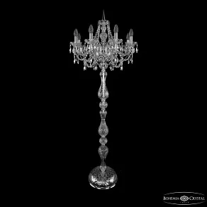 Торшер Bohemia Ivele Crystal 1411 1411T1/8/195-165 Ni