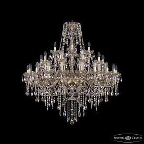 Подвесная люстра Bohemia Ivele Crystal 1415 1415/20+10+5/400 G M801
