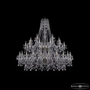 Подвесная люстра Bohemia Ivele Crystal 1411 1411/24+12+6/530/2d G