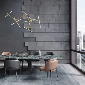 Люстра на штанге Loft it Agnes 10399/14 GD