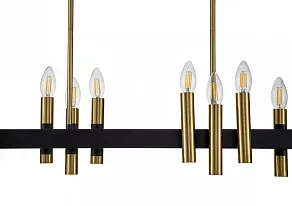 Люстра на штанге Indigo Cero 13009/16PL Black