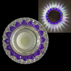 Встраиваемый светильник Reluce  42205-9.0-001PL MR16+LED3W CL/PP+MIX