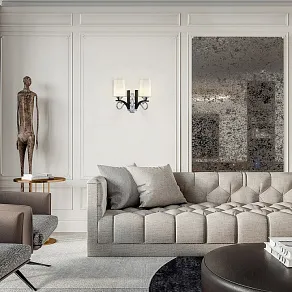 Бра Arte Milano Florentia-9167 309167/2W Bk/Ni