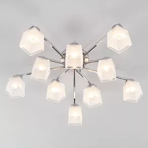 Потолочная люстра Eurosvet Delfi 30162 хром