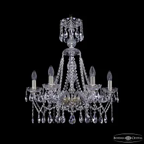 Подвесная люстра Bohemia Ivele Crystal 1413 1413/6/200/XL-66 G