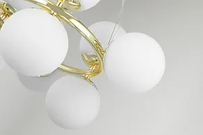 Подвесная люстра LUMINA DECO Fino TP 2002-9 GD