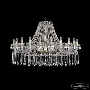 Подвесная люстра Bohemia Ivele Crystal 1413 1413/24/530 G