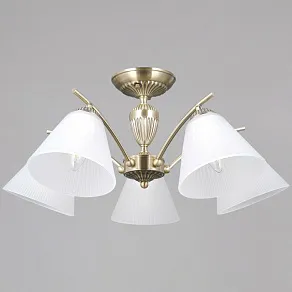 Люстра на штанге ILLUMICO  IL0900-5CSQ-26 AB ELITE