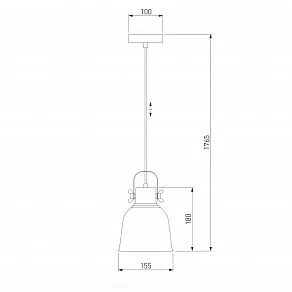 Подвесной светильник Eurosvet Projector 50083/1 белый