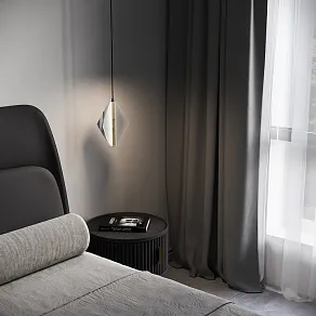 Подвесной светильник Eurosvet  304054 LED латунь