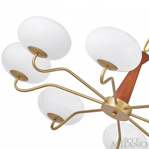 Подвесная люстра Arte Milano AM-Napoli 310166/D900/8 BS/WD