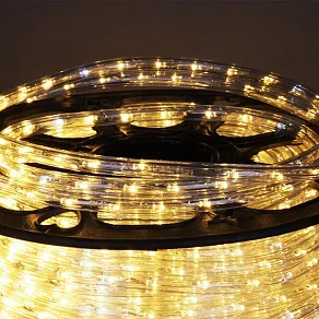Шнур световой Sneha  11-2W-100M-220V-LED-U CUT 1M WW/W FLASH