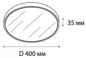 Накладной светильник Italline IT04-40 IT04-40R white