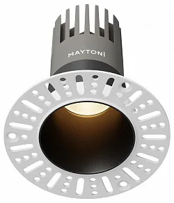 Встраиваемый светильник Maytoni  DL120-10W-3K-TRS-B