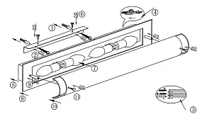 Накладной светильник Globo Specchio 48510-4