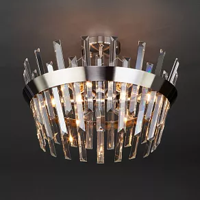 Светильник на штанге TK Lighting Steccato 10111/5 сатин-никель/прозрачный