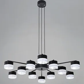 Подвесная люстра Reluce  19490-0.4-6+6 Black