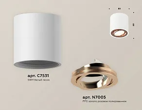 Накладной светильник Ambrella XS XS7531005
