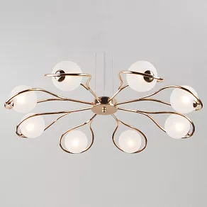 Подвесная люстра Eurosvet Camomile 70089/8 золото