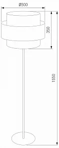 Торшер TK Lighting Calisto 5405 Calisto Торшер TK Lighting Calisto 5405 Calisto