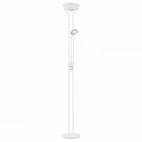 Торшер с подсветкой Arte Lamp Duetto A4329PN-2WH