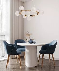 Подвесная люстра DeMarkt Оливия 17 306015311