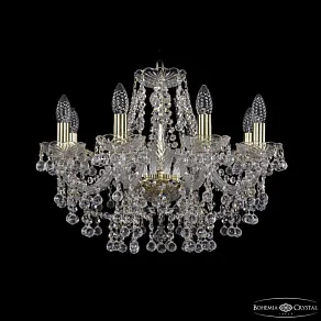 Подвесная люстра Bohemia Ivele Crystal 1409 1409/8/195 G