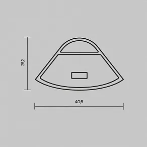 Заглушка для профиля Maytoni  642073