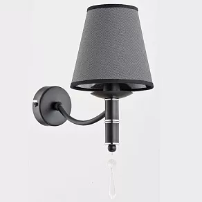 Бра Alfa Abil Black Silver 22960
