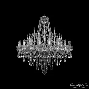 Подвесная люстра Bohemia Ivele Crystal 1415 1415/20+10+5/360 Ni