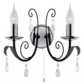 Бра Arte Lamp Romana A1742AP-2BK