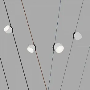 Накладной светильник Denkirs BELTY SPOT DK5542-WH+BK