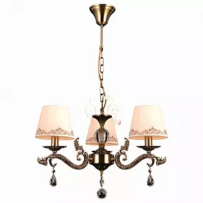 Подвесная люстра Natali Kovaltseva Calais Calais 70012-3C ANTIQUE