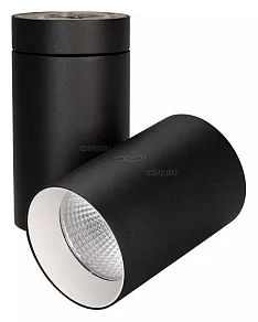 Светильник на штанге Arlight SP-POLO-SURFACE-TURN-R85-15W Warm3000 (BK-WH, 40 deg) 027567