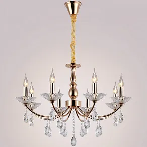 Подвесная люстра ILLUMICO  IL1242-8PPA-29 GD