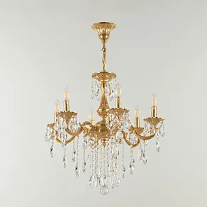 Подвесная люстра Bohemia Ivele Crystal AL77 AL77101/6/175 B G