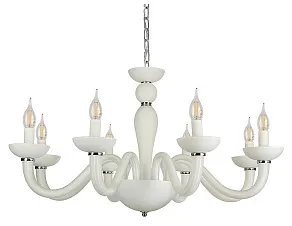 Подвесная люстра Newport ARLETTE 8648/С chrome mat.white