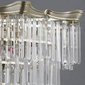 Подвесная люстра ILLUMICO LYRA IL3575-8+4PSQ-24 GD LYRA