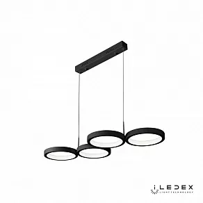 Подвесной светильник iLedex Ring Star 9004-4-D BK