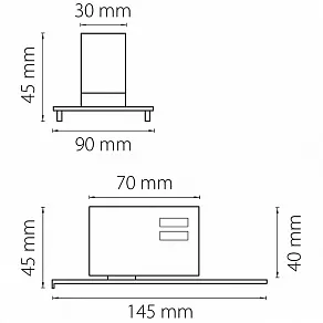 Переходник для трека Lightstar Asta 594039