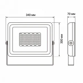 Настенно-потолочный прожектор Jazzway  PFL-SС-150W 6500K IP65
