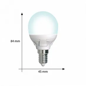 Лампа светодиодная Uniel Яркая Dim E14 7Вт 4000K UL-00004241