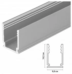 Профиль накладной Uniel  UL-00013288