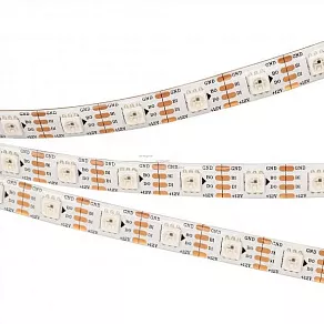 Лента светодиодная Arlight SPI-5000SE-RAM 12V RGB (5060, 60 LED/m, x1, AM) 027614