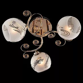 Люстра на штанге Eurosvet Delano 30031/3 золото