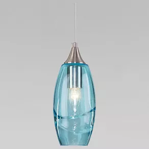 Подвесной светильник Eurosvet Lotus 50222/1 голубой