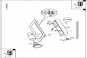 Бра Eglo Eridan 90831